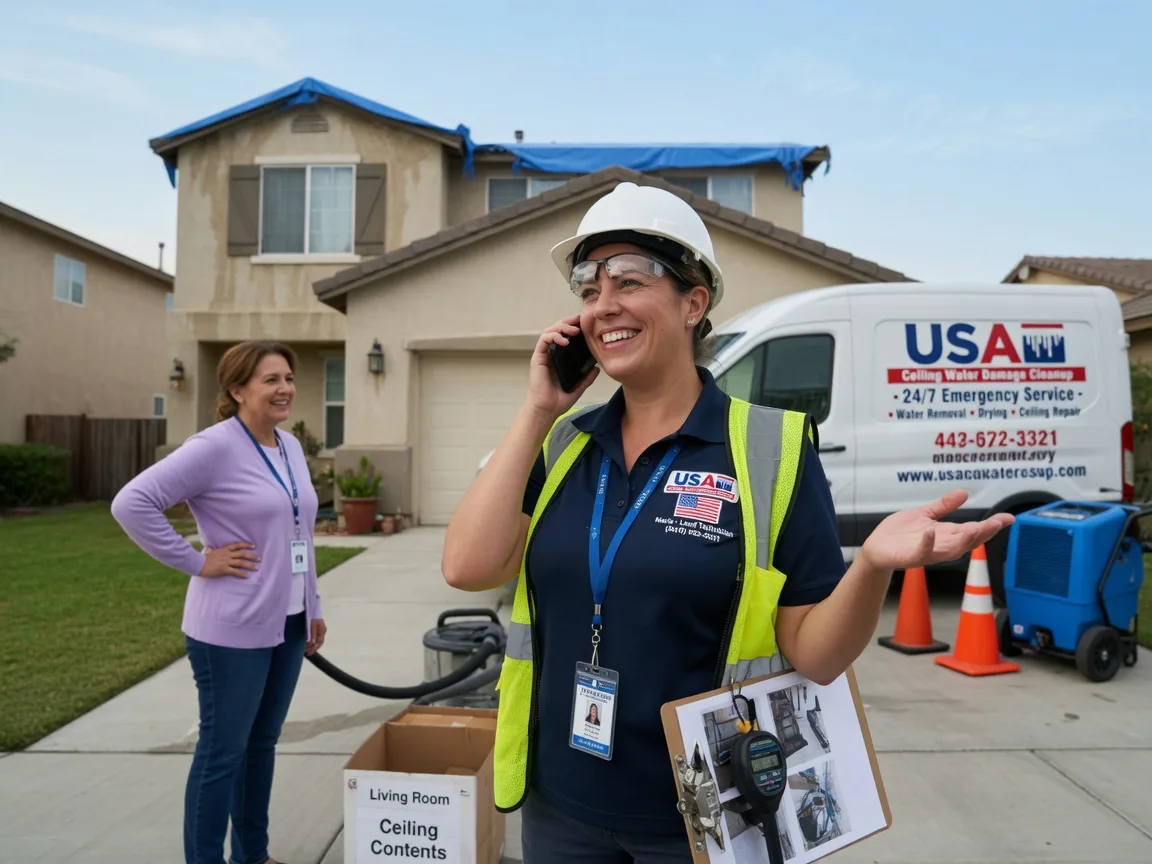 Ceiling Water Damage Restoration Olds, IA FAQs
